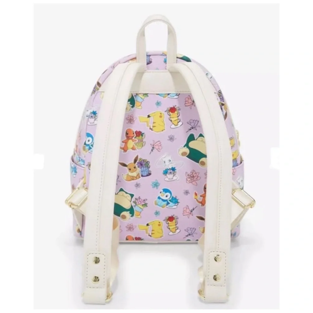 Loungefly Pokemon floral teacups party lavender mini backpack- 90s anime kawaii